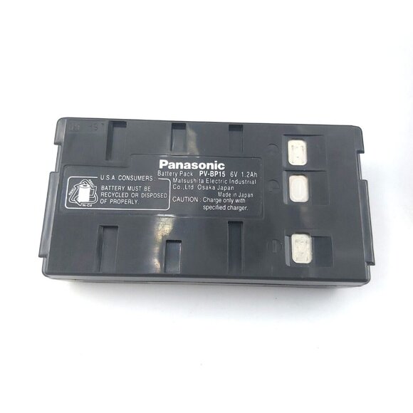 Panasonic Palmcorder Model PV-A228D 23x Zoom-Leather Bag-Battery-Tapes - Picture 8 of 14